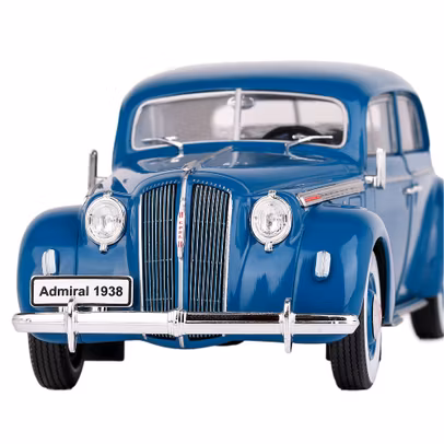 Macheta Opel Admiral 1938 Albastru 1:24 Magazine Models – Clasa si Rafinament din Anii ’30-3