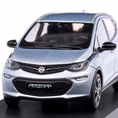 Macheta auto Opel Ampera-E 2018, scara 1:43, bleu deschis metalizat, iScale for Dealer Opel