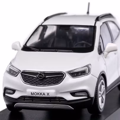 Macheta auto Opel Mokka X 2012, scara 1:43, alb, iScale for Dealer Opel