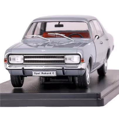 Macheta auto Opel Rekord C 1900 L 1967 gri 1:24