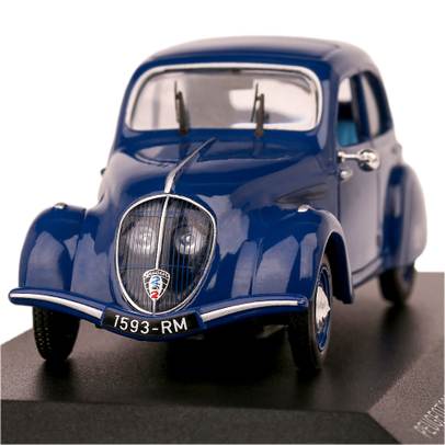 Macheta auto Peugeot 202 1939 albastru 1:43-