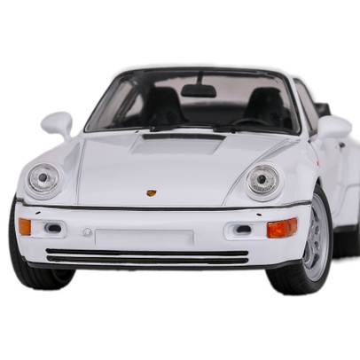Macheta auto Porsche 911(964)Turbo 3.0 1974 alb 1:24