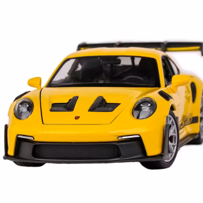 Macheta auto Porsche 911(992) GT3 RS 2021 galben 1:24