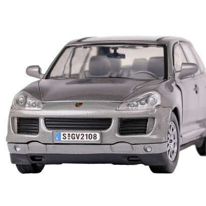 Macheta auto Porsche Cayenne (9PA) 1:24 gri Motor Max