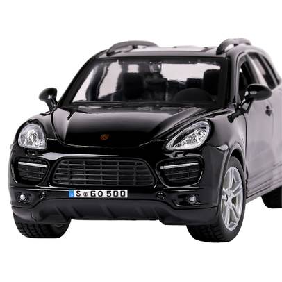 Macheta auto Porsche Cayenne Turbo 92A 2011 negru 1:24