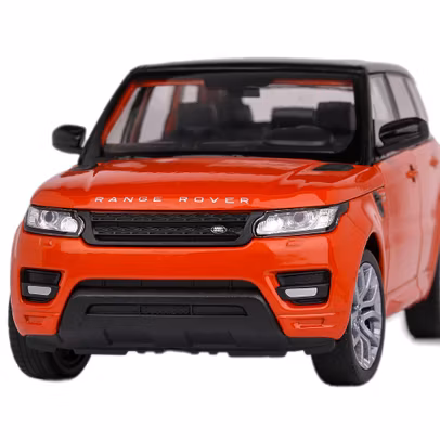 Macheta auto Range Rover Sport 2013, scara 1:24, portocaliu metalizat, Welly