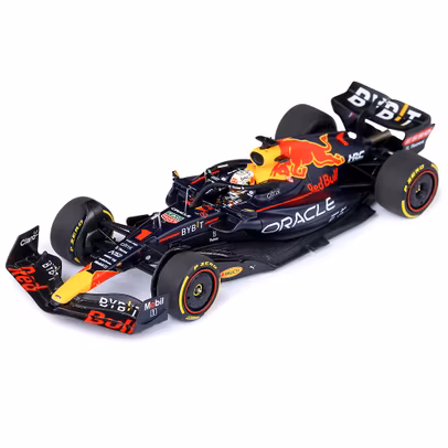 Macheta auto Red Bull RB18 F1 #1 Max Verstappen Winner Saudi Arabian GP 2022 scara 1:43 Minichamps