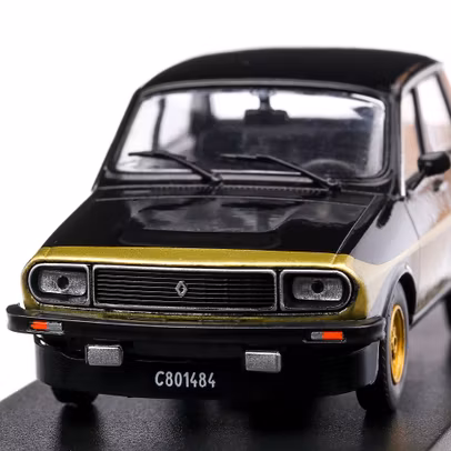Macheta auto Renault 12 Alpine 1978 scara 1:43 negru Atlas