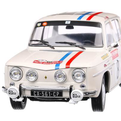 Macheta auto Renault 8 Gordini 1300 #8 Rally Monte Carlo 2014, 1:18, bej, Solido