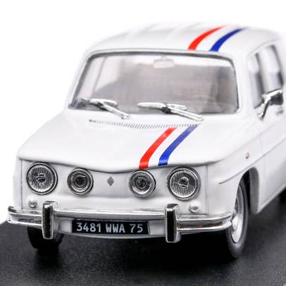 Macheta auto Renault 8 Gordini 1968, scara 1:43, alb, Atlas