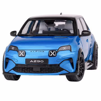 Macheta auto Renault Alpine A290 GTS 2024 1:18 - vedere frontala