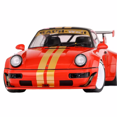 Macheta auto RWB Bodykit Porsche Carrera 2021 scara 1-18
