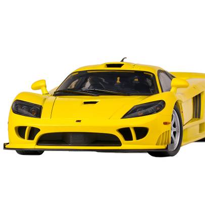 Macheta auto Saleen S7 galben scara 1:12 Motormax