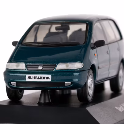 Macheta auto Seat Alhambra I 1996 verde 1:43