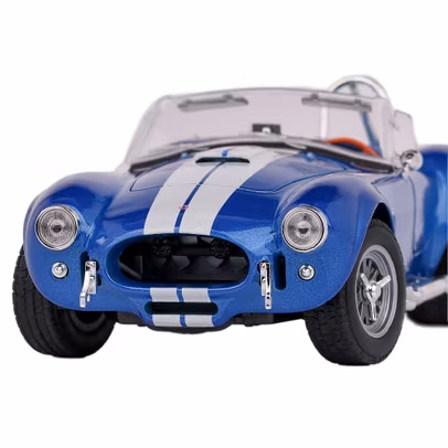 Macheta Shelby AC Cobra 427 MKII 1965 Albastru 1:24 – Model Sport Clasic-3