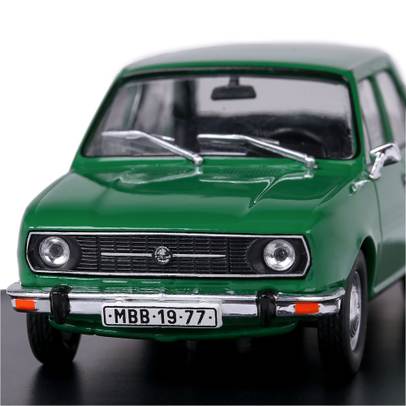 Macheta auto Skoda 105L 1977 verde 1-43 Abrex