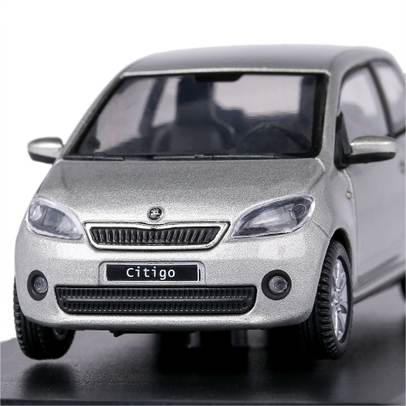 Macheta auto Skoda Citigo 3 usi 2011 scara 1:43 gri met
