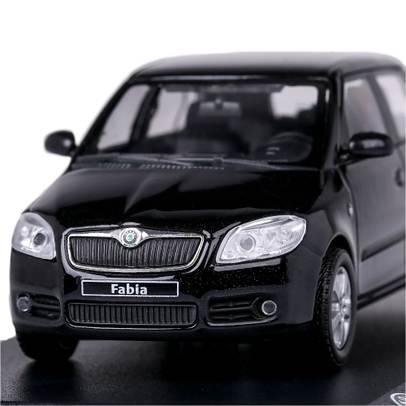 Macheta auto Skoda Fabia II 2006 scara 1-43 negru