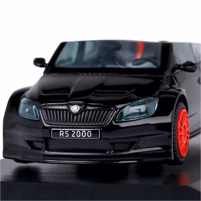 Macheta auto Skoda Fabia II FL RS2000 Concept 2011 negru