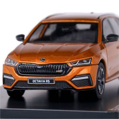 Macheta auto Skoda Octavia IV Combi RS 2020 orange