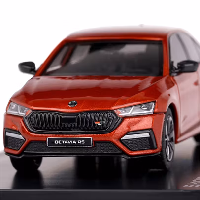 Macheta auto Skoda Octavia IV RS 2020 rosu met 1:43