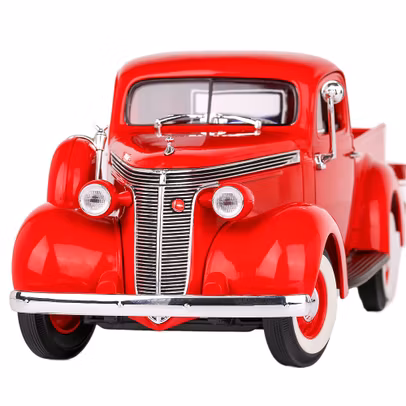 Macheta auto Studebaker Coupe Express 1937 rosu 1:18