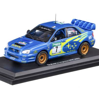 Macheta auto Subaru Impreza WRC 2003 scara 1:43 albastru 
