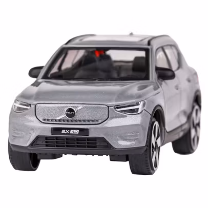 Macheta auto SUV Volvo EX40 2024 gri 1:43 Bburago