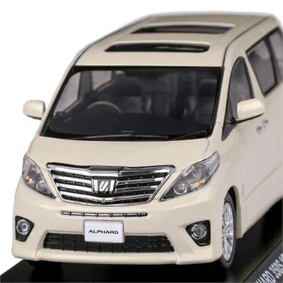 Macheta auto Toyota Alphard 350G 2015 scara 1:43 auriu Kyosho