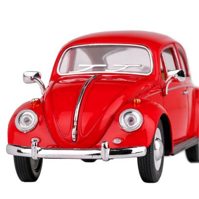 Macheta auto Volkswagen Beetle Classic 1967 rosu 1:24