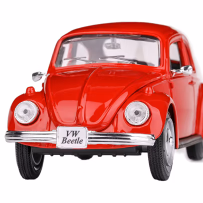 Macheta auto Volkswagen Beetle Special Edition 1973 rosu 1:24