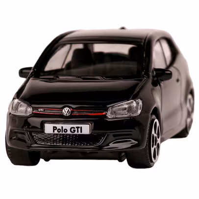 Macheta auto Volkswagen Polo GTI Mark 5 negru 1:43