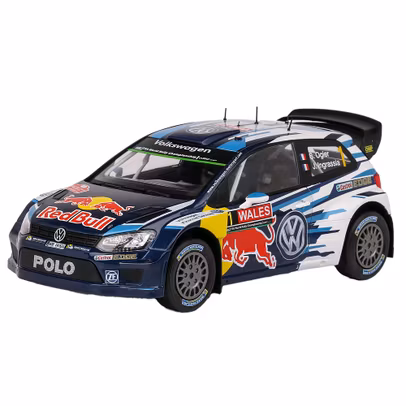 Macheta auto Volkswagen Polo R WRC No.1 Ogier-Ingrassia 2015 1-18