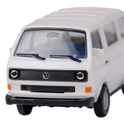 Macheta auto Volkswagen T3 Bus alb minikit 1-87 Herpa