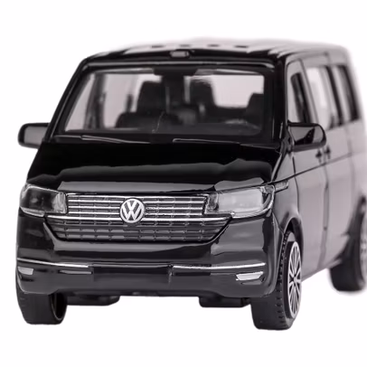 Macheta auto Volkswagen T6.1 Bus 2020 scara 1:43 negru