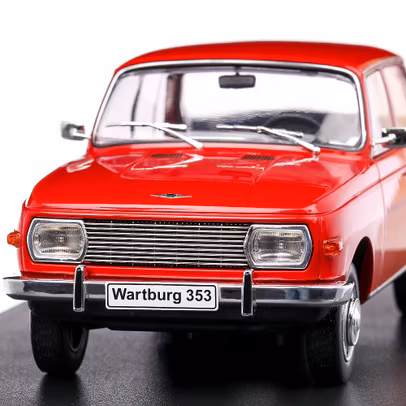 Macheta auto Wartburg 353 1988 1:24  visiniu White Box