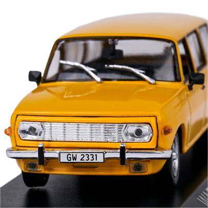 Macheta auto Wartburg 353 Tourist Scara 1:43 galben Magazine Models