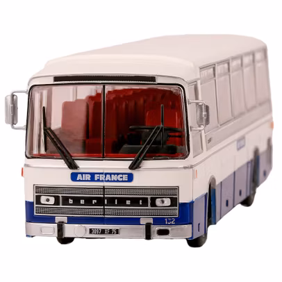 Macheta autobuz Berliet Cruisair 3 1969 alb cu albastru 1:43