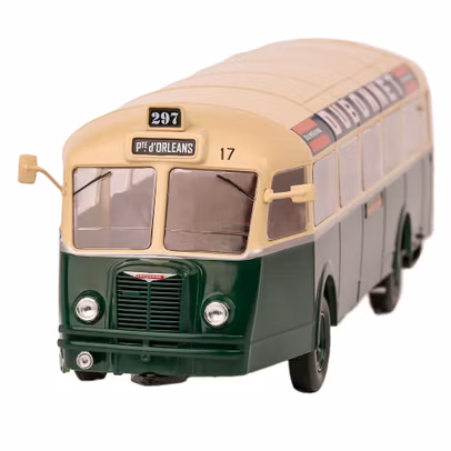 Macheta autobuz Chausson APH 47 verde cu crem 1:43