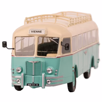 Macheta autobuz Chausson APH verde cu crem 1:43