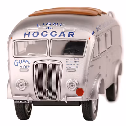 Macheta autobuz Renault AGP 1937 argintiu 1:43