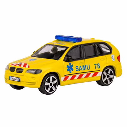Macheta autospeciala BMW X5 Ambulanta 1:43