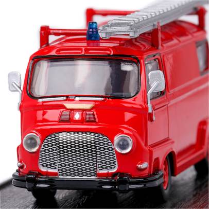 Macheta autospeciala CTU Estafette Franta 1970 rosu scara 1:43 Magazine Models