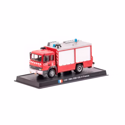 Macheta autospeciala FSR 135.17  Franta 1991 rosu scara 1:57 Magazine Models