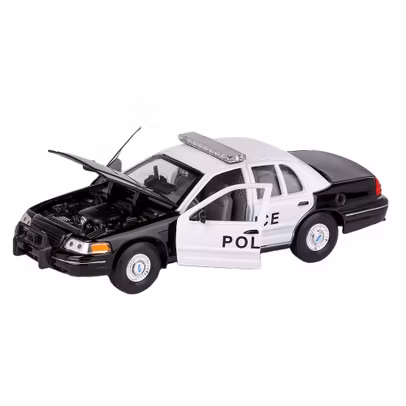 Macheta autospeciala politie Ford Crown Victoria 1999 scara 1:24