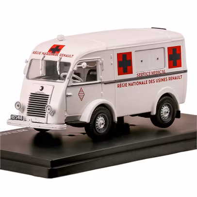 Macheta autospeciala Renault 206 E1 Ambulanta alb 1:43