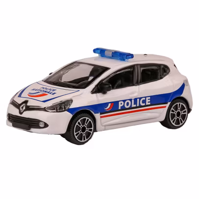 Macheta autospeciala Renault Clio Police Nationale 2016 alb 1:43