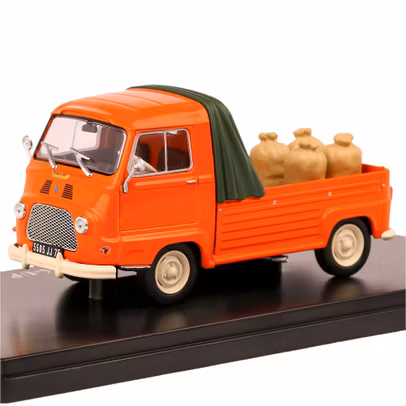 Macheta autoutilitara Renault Estafette Pick-up 1960 portocaliu 1:43