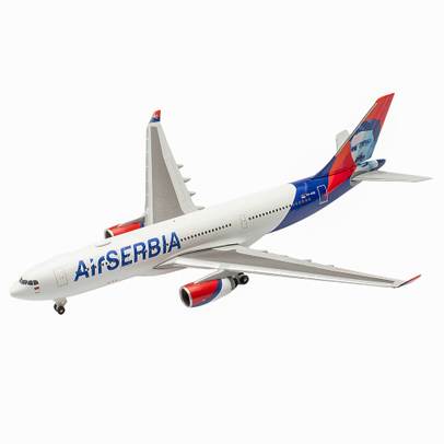 Macheta avion A330-200 Air Serbia