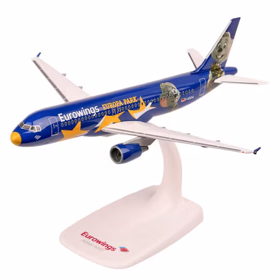 Macheta avion Airbus A320 Eurowings Europa Park 1:200 Herpa